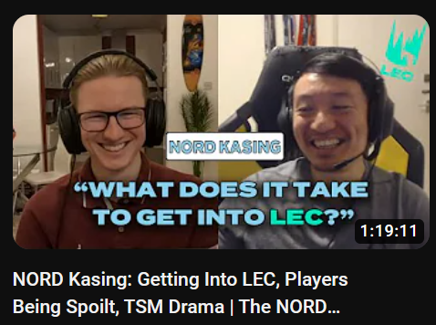 NORD Esports (@nordesports) on Twitter photo Did you miss the first episode of The NORD Podcast, ft. <a href="/Kasing/">Raymond Tsang</a>?
Well it is now LIVE on our Youtube AND Spotify pages for all to see! (Link in the replies) Did you miss the first episode of The NORD Podcast, ft. <a href="/Kasing/">Raymond Tsang</a>?
Well it is now LIVE on our Youtube AND Spotify pages for all to see! (Link in the replies)
