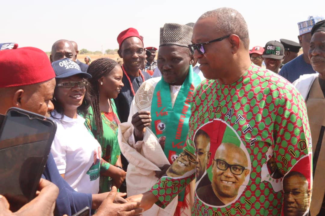 I just arrived in Adamawa for today's LP Presidential Rally and Townhall meetings. It's a great pleasure to be here. -PO