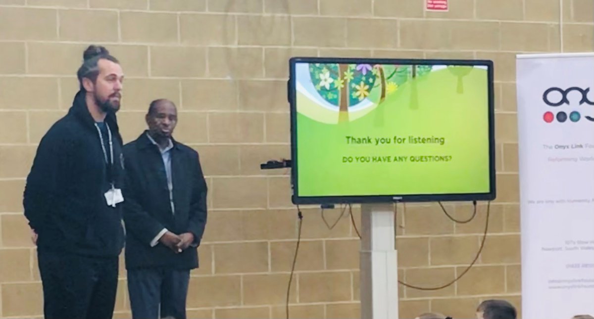 TheOnyxLink's tweet photo. Thank you @5tAndrews for such a warm welcome this morning ❤️ We hope you all enjoyed the 'Intro to Onyx' talk, where we asked 'What is Hate Speech' and talked about how sharing values can help tackle it 🕊️#SharedValues #Peace #HateSpeech #schools #Valuesandethics #onehumanity https://t.co/oPtGtpJcnH