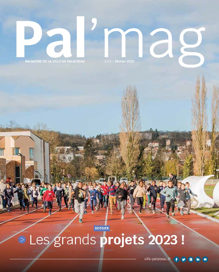 📰 #Magazine | Il arrive dans vos boîtes aux lettres ! Vous pouvez déjà feuilleter votre Pal'mag en ligne pour y retrouver les grands projets 2023, un focus sur l'alimentation de nos enfants et sur Destination Paris-Saclay... Bonne lecture ! 😊 

👉 fr.calameo.com/read/000333974…