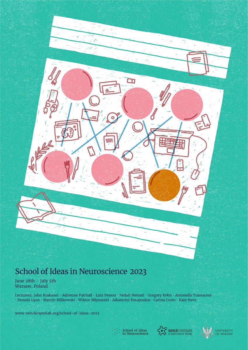 We are super happy to announce the 2023 edition of our School of Ideas in Neuroscience! One week with fantastic speakers and engaging discussions about theories in neuro, AI, and neurophilosophy! nenckiopenlab.org/school-of-idea…
