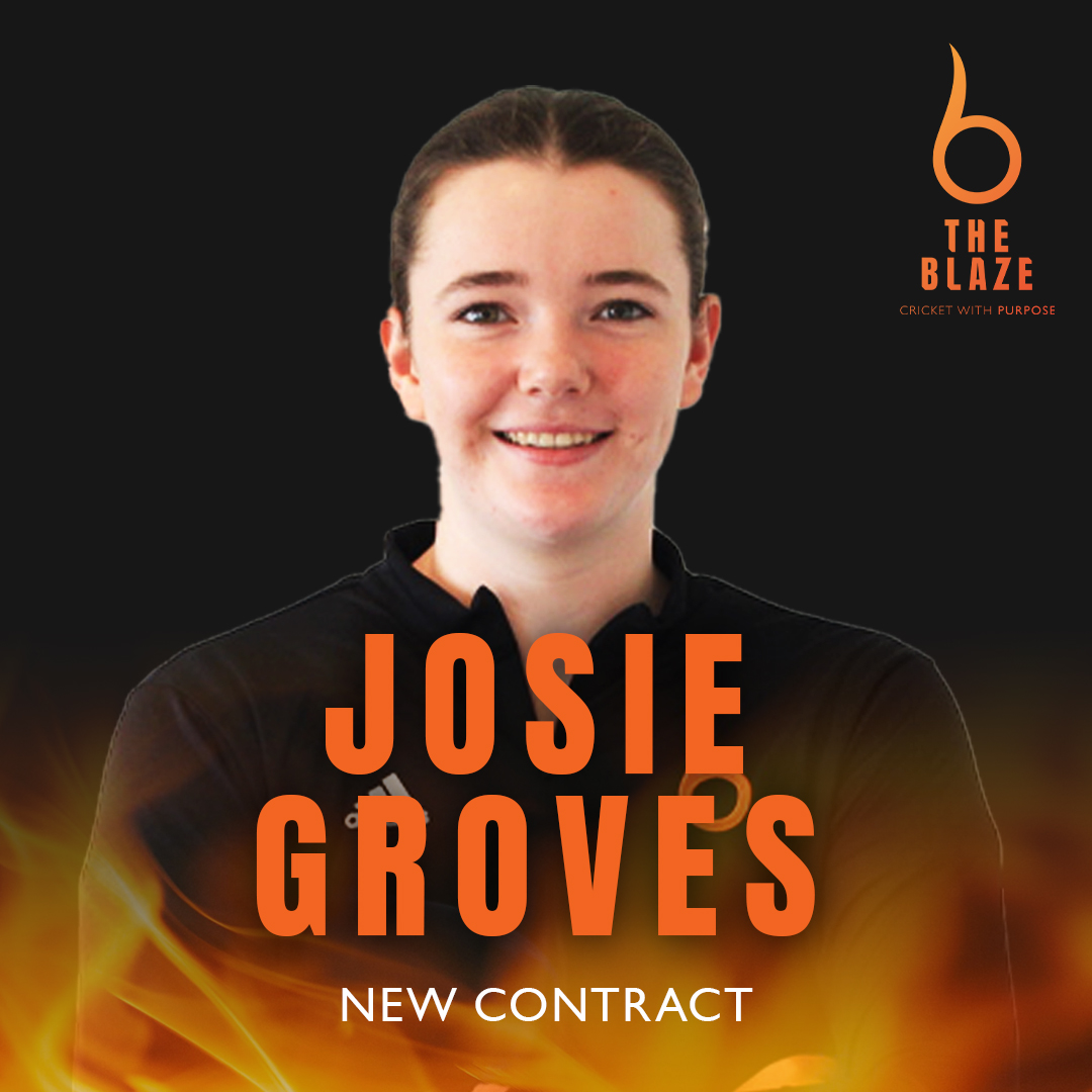 TheBlazeCricket's tweet photo. 📝 BREAKING | Grace Ballinger, Teresa Graves and Josie Groves have signed contracts with The Blaze.

Read ➡️ https://t.co/1Vp6Wmh4vO https://t.co/9p9fLw787w