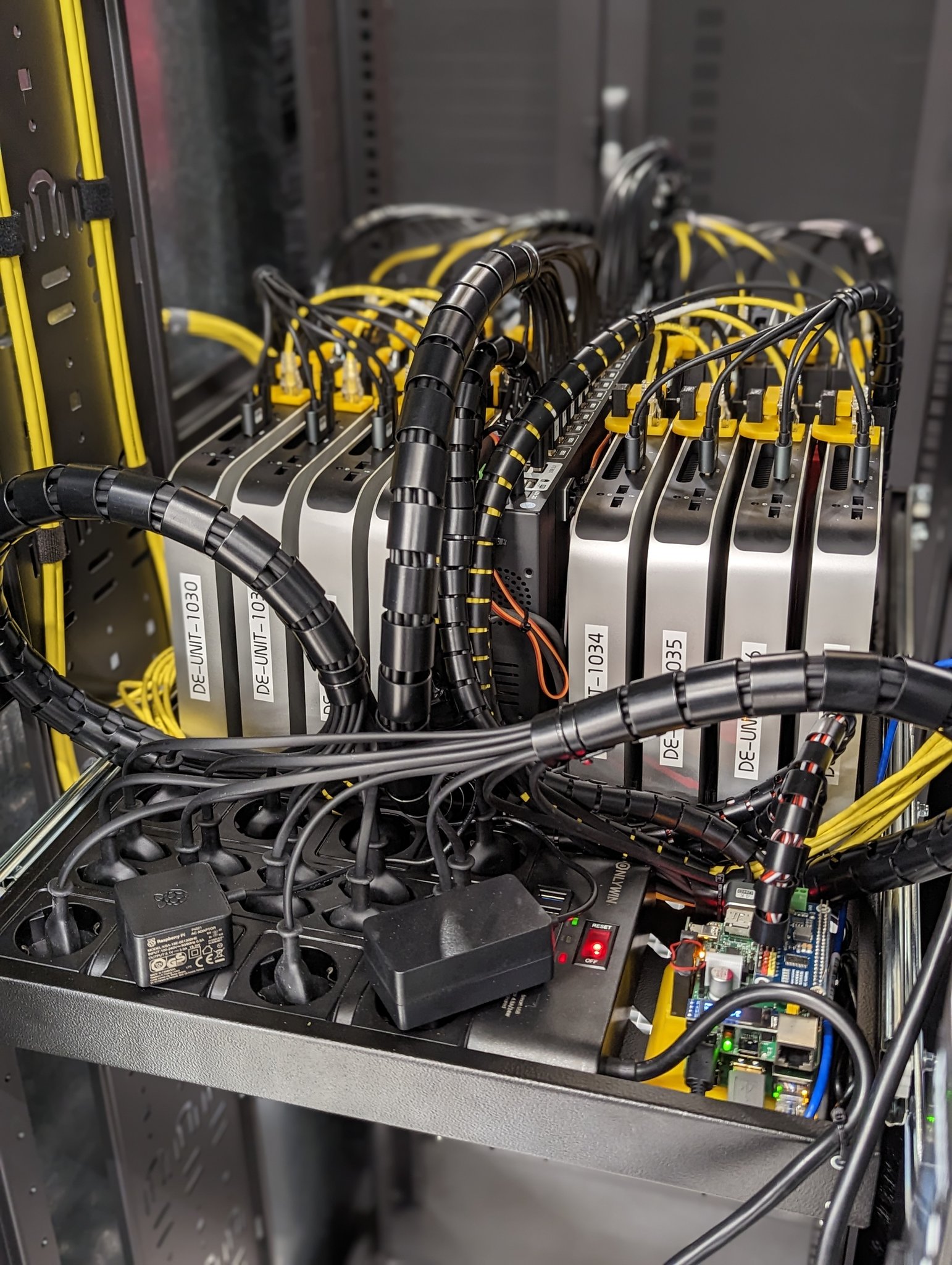 Ivan Kuleshov on X: “Installed in a data center. Mac mini KVM 