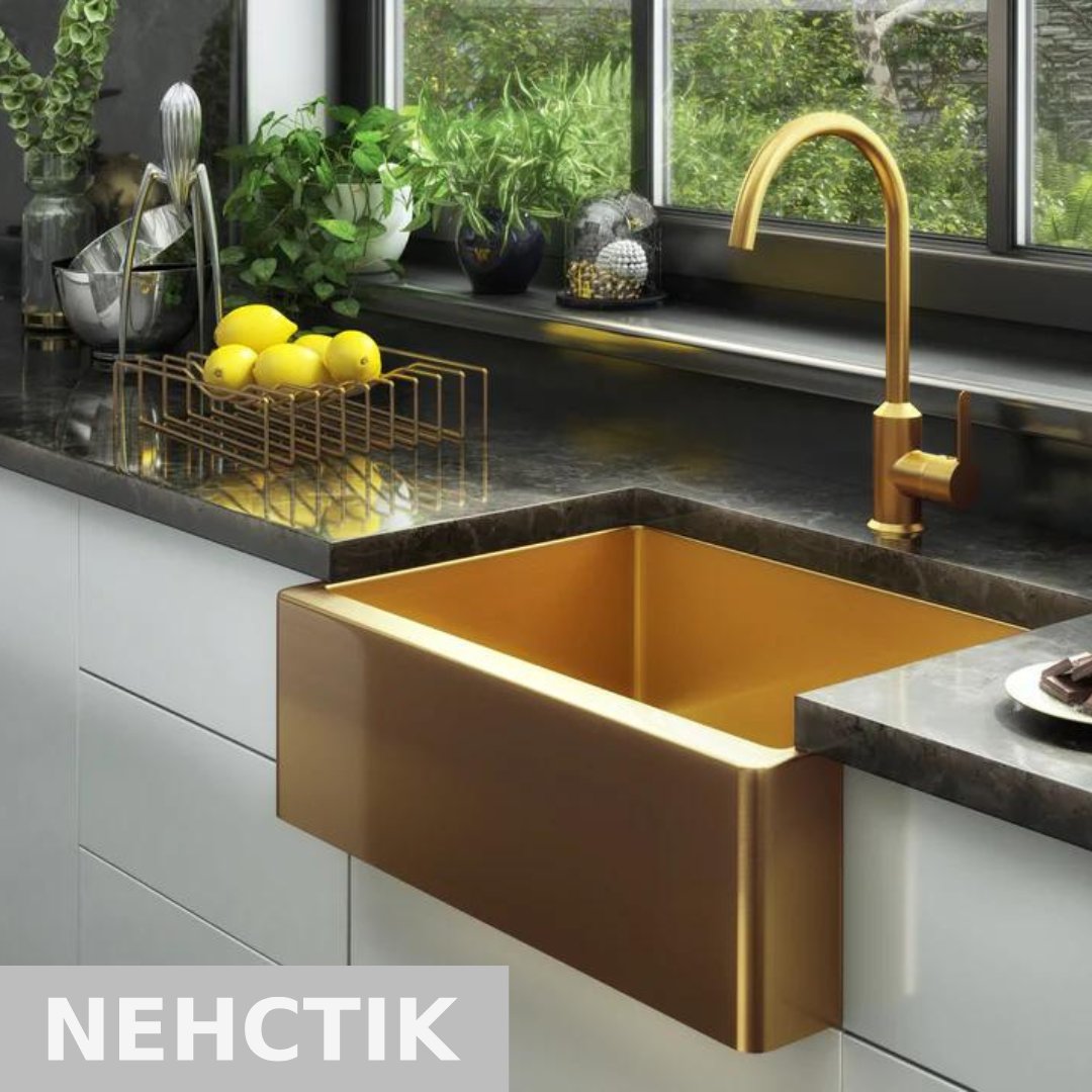 Our Comite Belfast sinks are perfect for blending traditional style with contemporary developments. 

Shop our Belfast Sinks here 👉 nehctik.co.uk/collections/be… 

#Nehctik #NehctikKitchen #BelfastSink #CountryKitchen