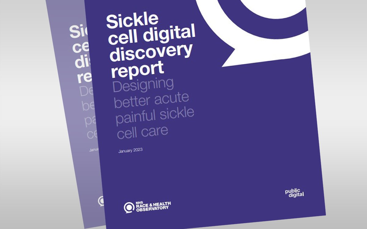 Today we have published our recommendations report on sickle cell, sharing the experiences of patients and hospital care. Read the full ‘digital discovery’ report here.
nhsrho.org/publications/s…