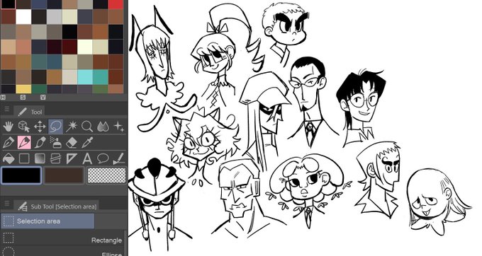 I kinda wanna try and see how many characters I can do 😭(I haven't even drawn the main 4 yet lol) https://t.co/It4V2ixxto 