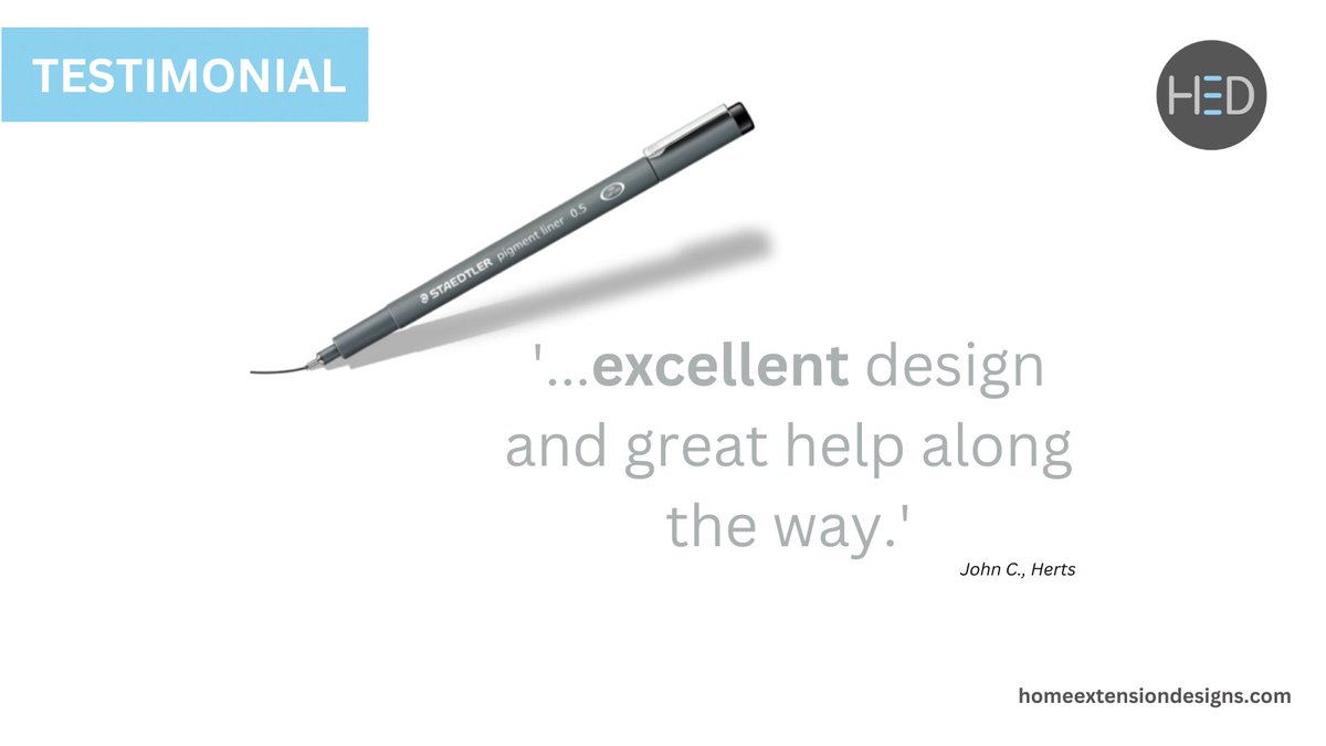 home_extensions's tweet image. Thank you John! 

We have plenty more happy client testimonials on our website: homeextensiondesigns.com 

That&apos;s what we&apos;re here for! :-)

#HomeImprovement #Building #hertfordshire