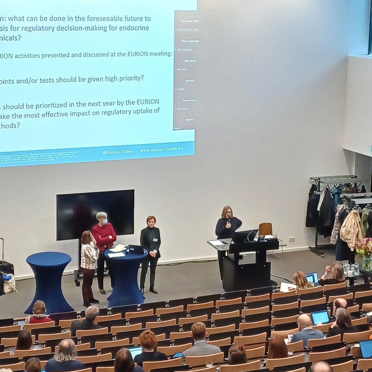 We are about to start the final session of the EURION Annual Meeting 2023. International Advisory Panel feedback & discussion led by Sharon Munn (JCR) is very valuable to the #EURION cluster collaboration and impact. #EDCs #H2020 @HorizonEU @EU_ScienceHub