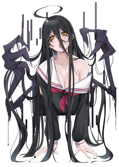 いっぱいおっぱいでした。 #今月描いた絵を晒そう 