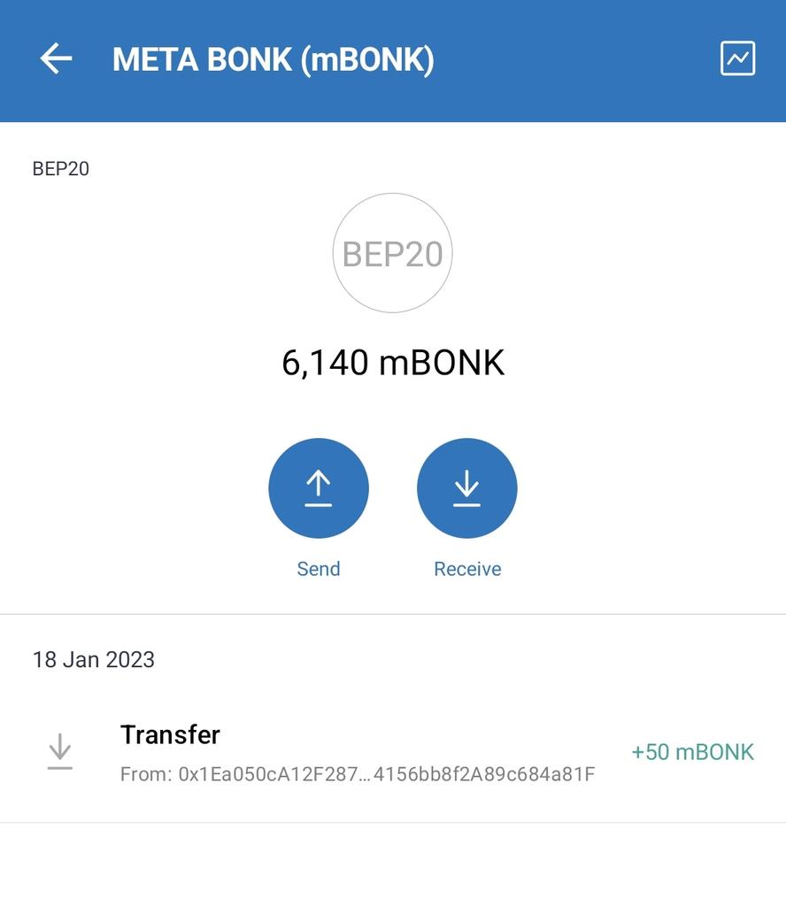 BSC_Drop's tweet photo. 🔥 #Airdropping ( 50% ) 125,000,000.00 METABONK Coin on Binance Smart Chain💯🚀🚀

🎁 Claim $500/50 $MBONK 🎁

Claim $MBONK 👉 https://t.co/eHIkElrI8m

⏰ Presale &amp; Airdrops Ends on Feb. 15, 2023
ℹ️ 250,000,000,00 Total Suplly

Contract: 0x1Ea050cA12F287556B2e4156bb8f2A89c684a81F https://t.co/wi1usUIhmZ