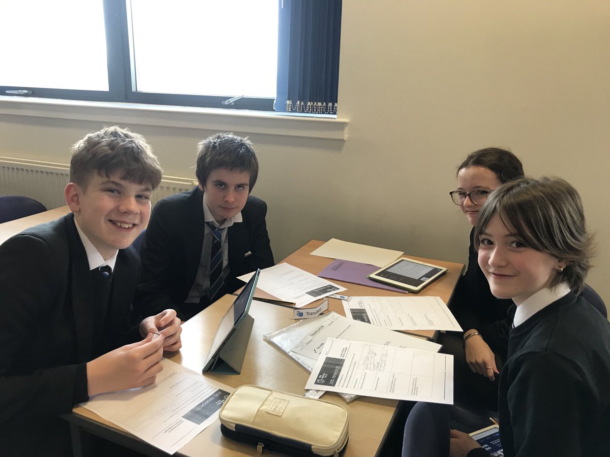 BishopbriggsMFL's tweet photo. 1.6G working hard to research their language-related jobs for S1 DYW week #languagesforlife #languagesforwork ๐ฉ๐ช๐คฉ๐ซ๐ท๐๐ช๐ธ๐ https://t.co/6XelvowkQ5