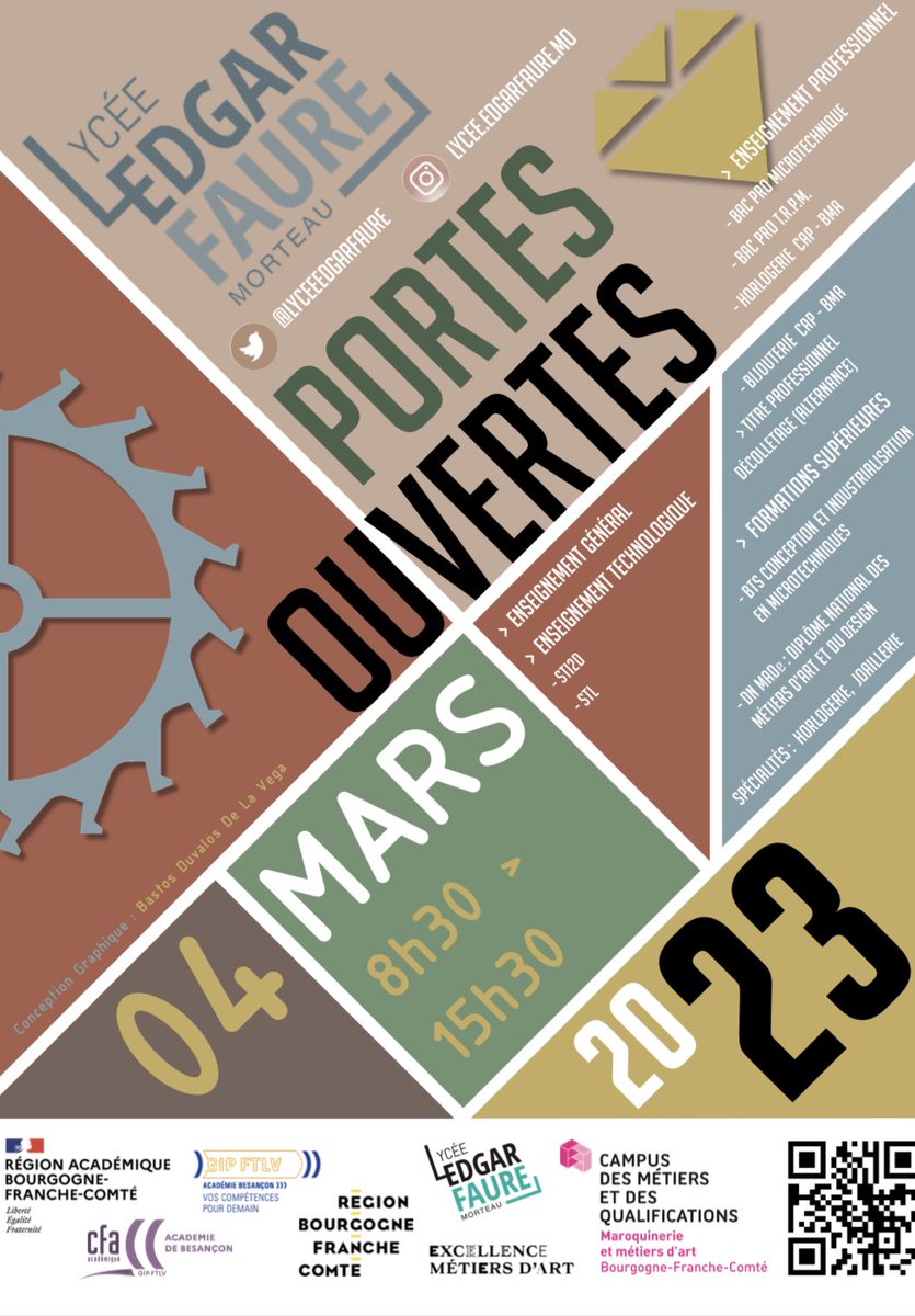 Le 4 mars, nous vous accueillons lors de notre journée portes ouvertes, de 8h30 à 15h30. Qu’on se le dise !