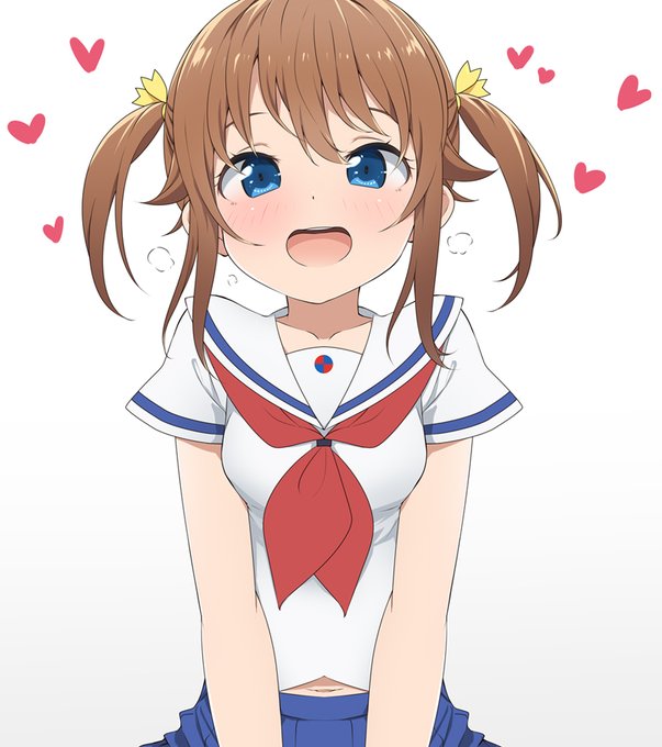 一昨日のアンケートの結果によるミケちゃんの絵です #はいふり 