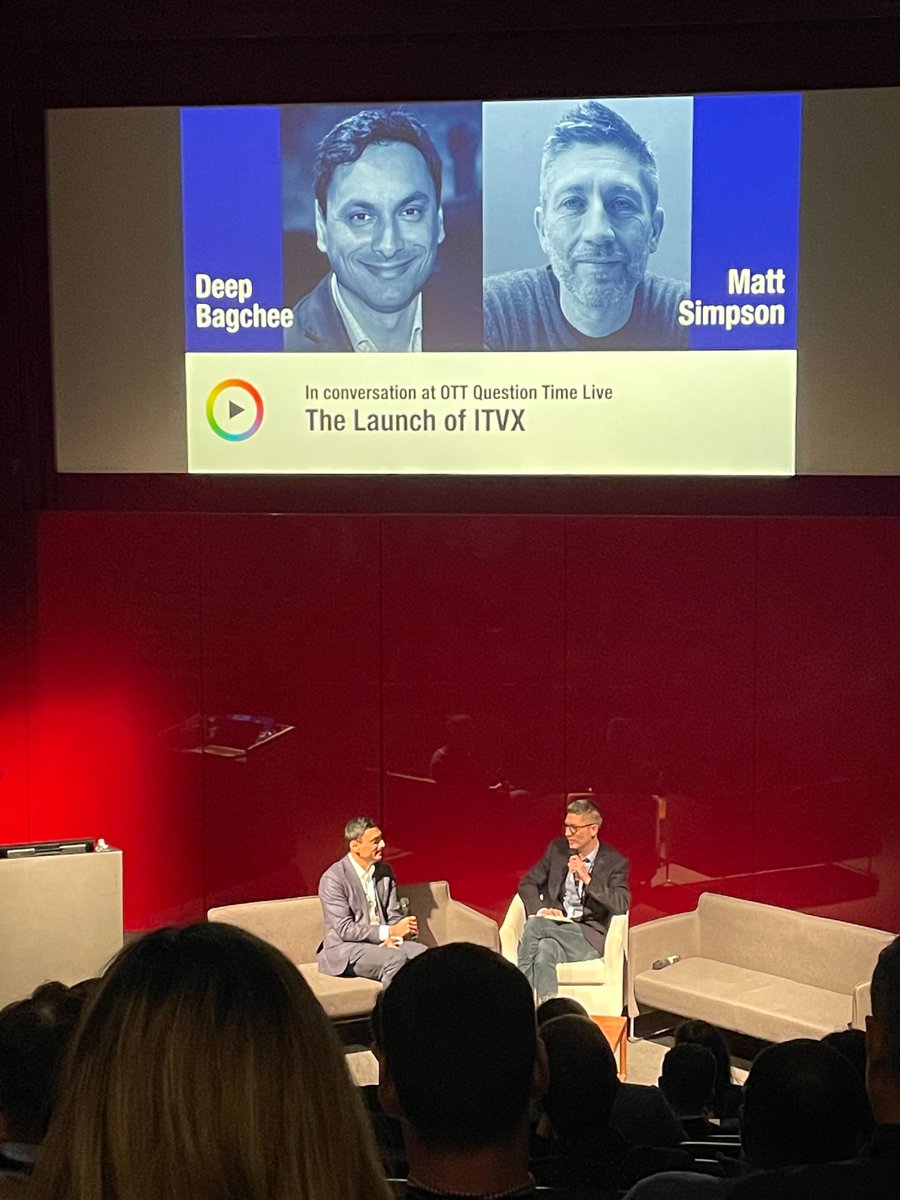 Matt Simpson (@matt__simpson) on Twitter photo It was a pleasure to share the stage with ITV's Chief Product Officer <a href="/DeepBagchee/">Deep Bagchee</a> today at OTT Question Time Live, talking the strategy behind ITVX. Thanks <a href="/vodprofessional/">VOD Professional</a> #vod #streaming It was a pleasure to share the stage with ITV's Chief Product Officer <a href="/DeepBagchee/">Deep Bagchee</a> today at OTT Question Time Live, talking the strategy behind ITVX. Thanks <a href="/vodprofessional/">VOD Professional</a> #vod #streaming