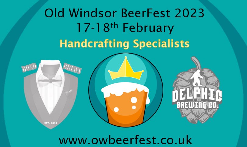 Next on our fabulous list of Breweries for the #OWBF23 is @bondbrews and @delphicbrew both of whom specialise in brewing by hand to produce great beers.