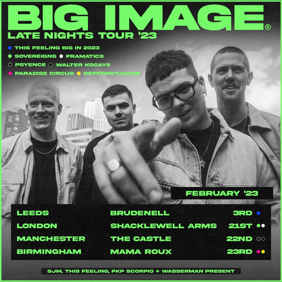 Supports announced for our upcoming February tour! Who are you most buzzing to see? Grab those tickets! bigimagemusic.com/live-1