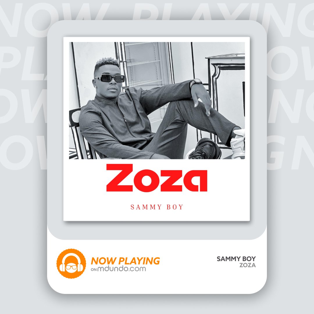 stretchhold's tweet photo. Have you listened to Zoza? 

Now Playing "Zoza" by @sammyboy_kenya on @mdundomusicke

#recordcompany #musiccompany #musicdistribution #recordlabel #SHMG #StretchHoldMusicGroup https://t.co/8YCiEGwpX6