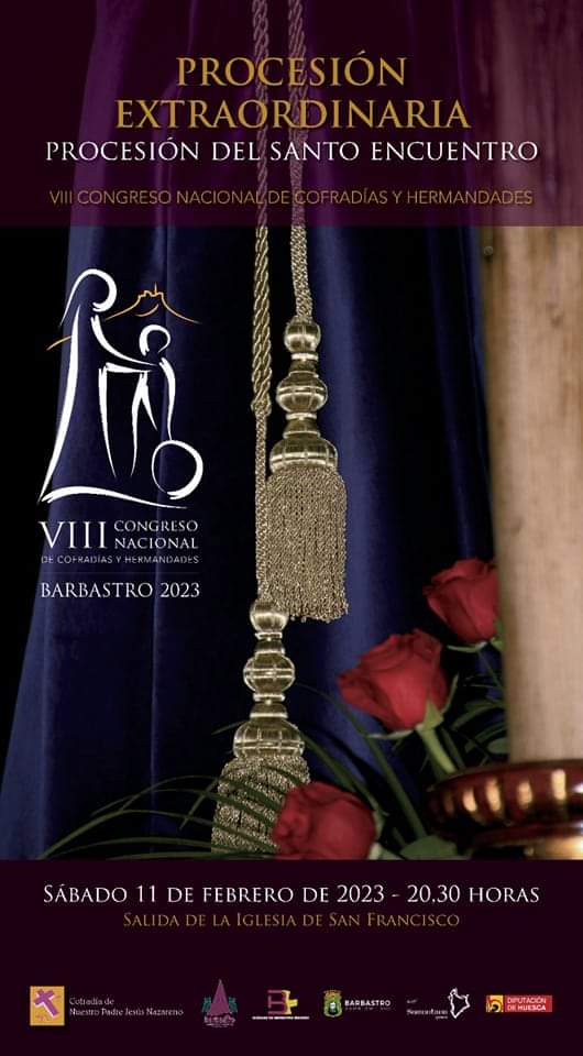 La noche del Miércoles Santo se revivira el próximo 11 de febrero, sábado, en la  Procesión Extraordinaria que la Cofradía de Nuestro Padre Jesús Nazareno junto con la Junta Coordinadora de Cofradías ha organizado con motivo del VIII Congreso Nacional de Cofradías y Hermandades.