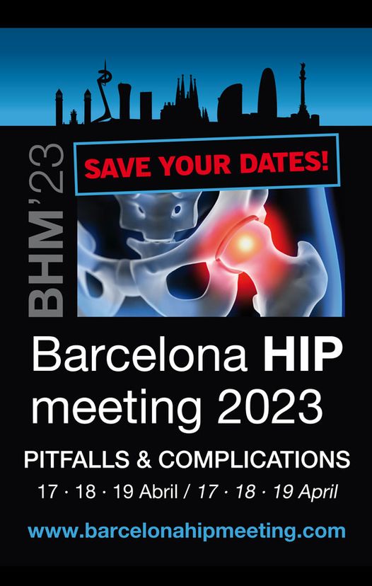 Disponible el programa científico de la 5ª edición del curso Barcelona HIP meeting 2023. Programa 👉 bit.ly/3DsA5e0