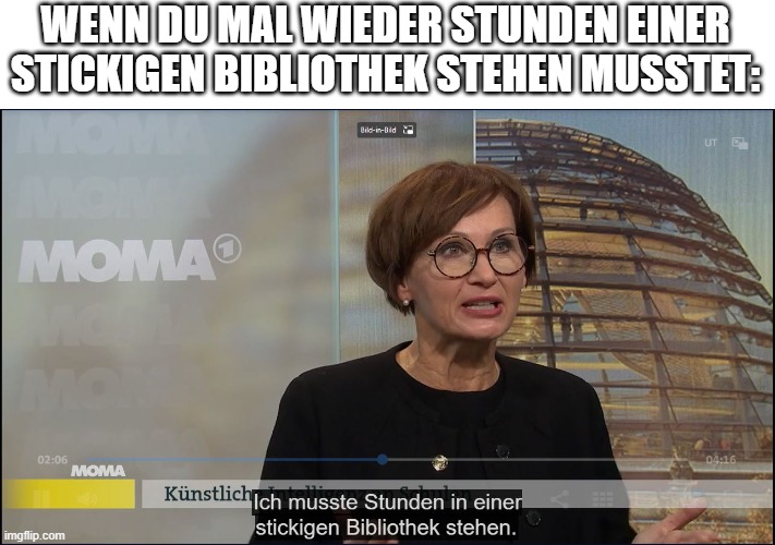 FaMi_Guy's tweet photo. Oh Gott, die Ärmste!
Stellt euch vor,  wir müssen da sogar arbeiten!

#bibmeme #bibliothek @starkwatzinger https://t.co/yUa5jT4wEs