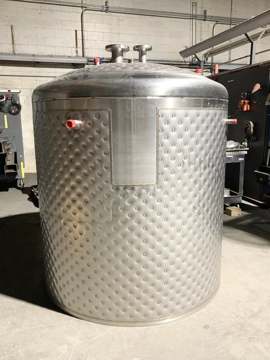 It may be cold outside, but things are heating up on our shop floor! This vertical tank with a dimpled jacket is nearing completion! Remember, we manufacture more than mixers. 
hubs.ly/Q01zykC00

#materialprocessing #solutionsprovider #mixing #blending #MarionProcess