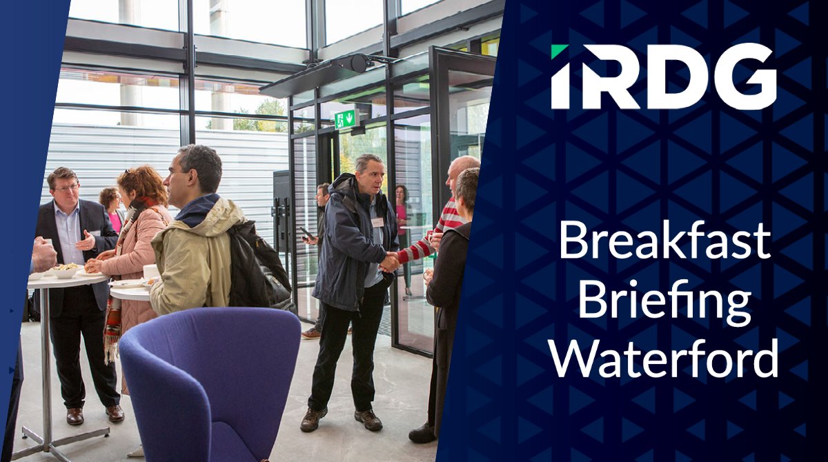 All member companies will have a chance to network with their peers and have their voices heard in shaping the future of the Irish #innovation landscape at our breakfast briefing taking place tomorrow in the Viking Hotel, Cork Road.
events.irdg.ie/BreakfastBrief…