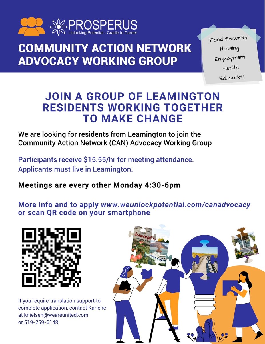 Looking to help make an impact #Leamington get involved ⁦@WEProsperUS⁩ ! Details below.
Tell a friend! Share! Pass along! unlock potential! 
#community #advocacy #yourideasmatter #Leamington #action #change ⁦⁦<a href="/TweetLeamington/">Leamington</a>⁩ ⁦<a href="/Leam_Chamber/">Leamington Chamber</a>⁩