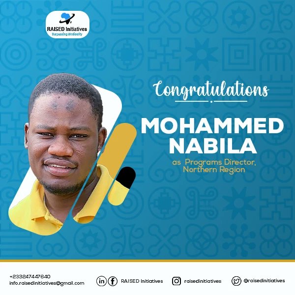 raisedinitiatve's tweet photo. Meet our Ghana Regional Executives from Northern Region.

Congratulations Baba Suhaila and Nabila Mohammed. https://t.co/XKYyjaIndp