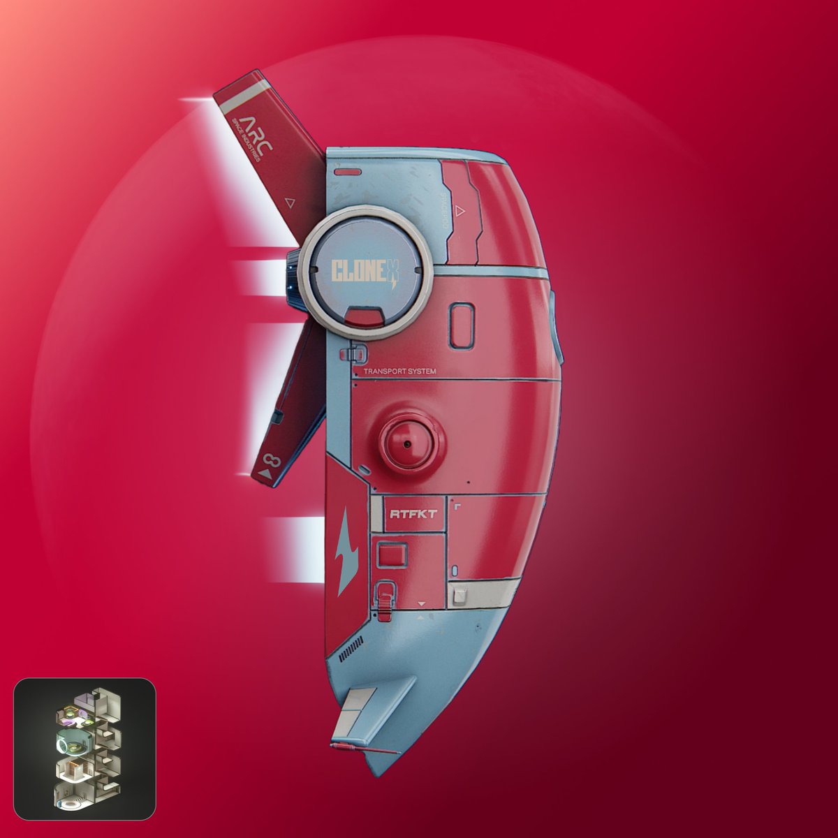 0xAngelETH's tweet photo. GET READY FOR THE NEW PODS 🚀
@RTFKT Exo Pod & Lux Pod 🤩 https://t.co/hG2Tvgy5nm