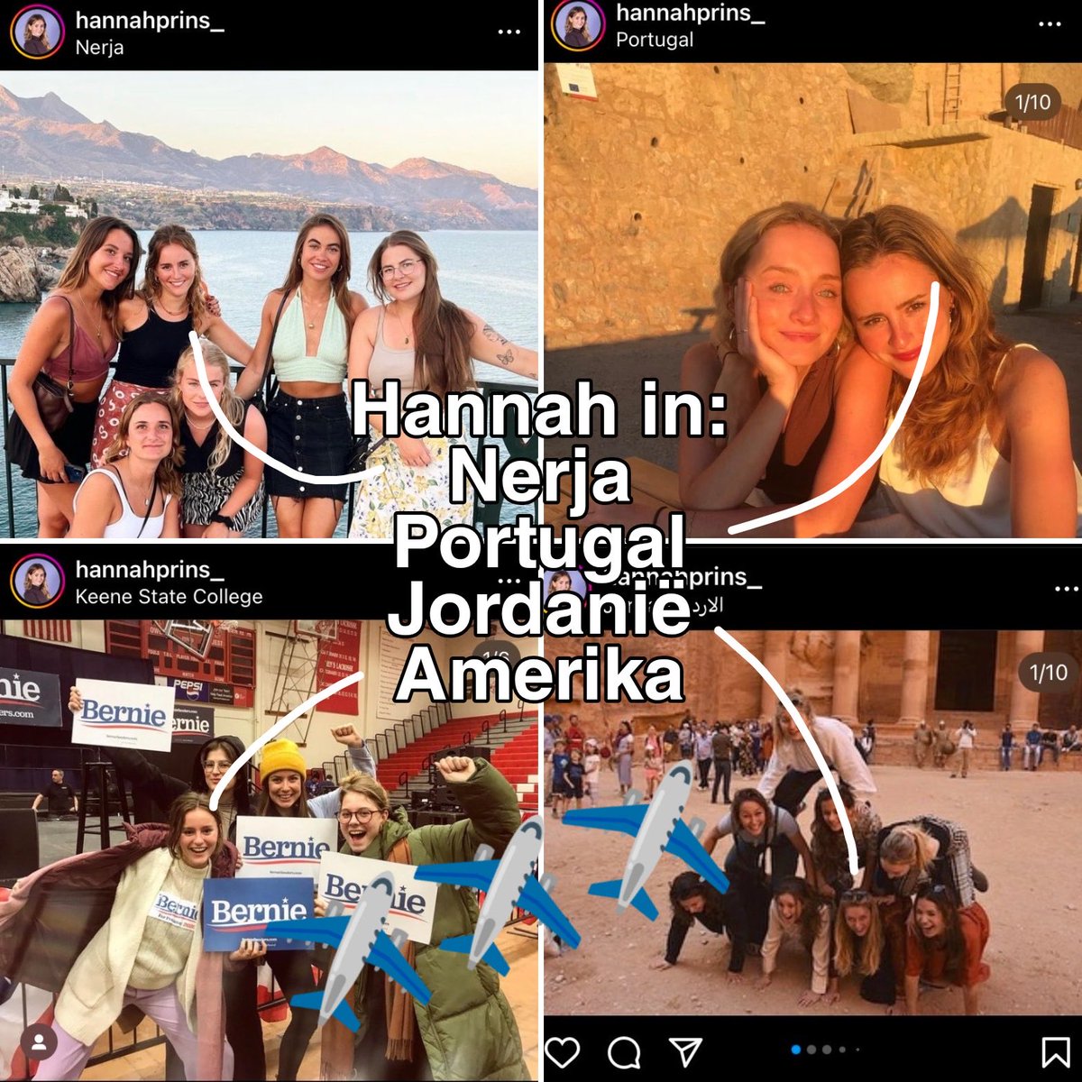 moeva18's tweet image. Hannah nam een tussenjaar van @NLRebellion en ging de wereld rondreizen. En verbruikte zo meer fossiele stoffen dan de gemiddelde burger van NL.
Maar om dat gedrag goed te maken zat ze afgelopen zaterdag op de snelweg.
Gelukkig maar. Anders was het klimaat nu stuk