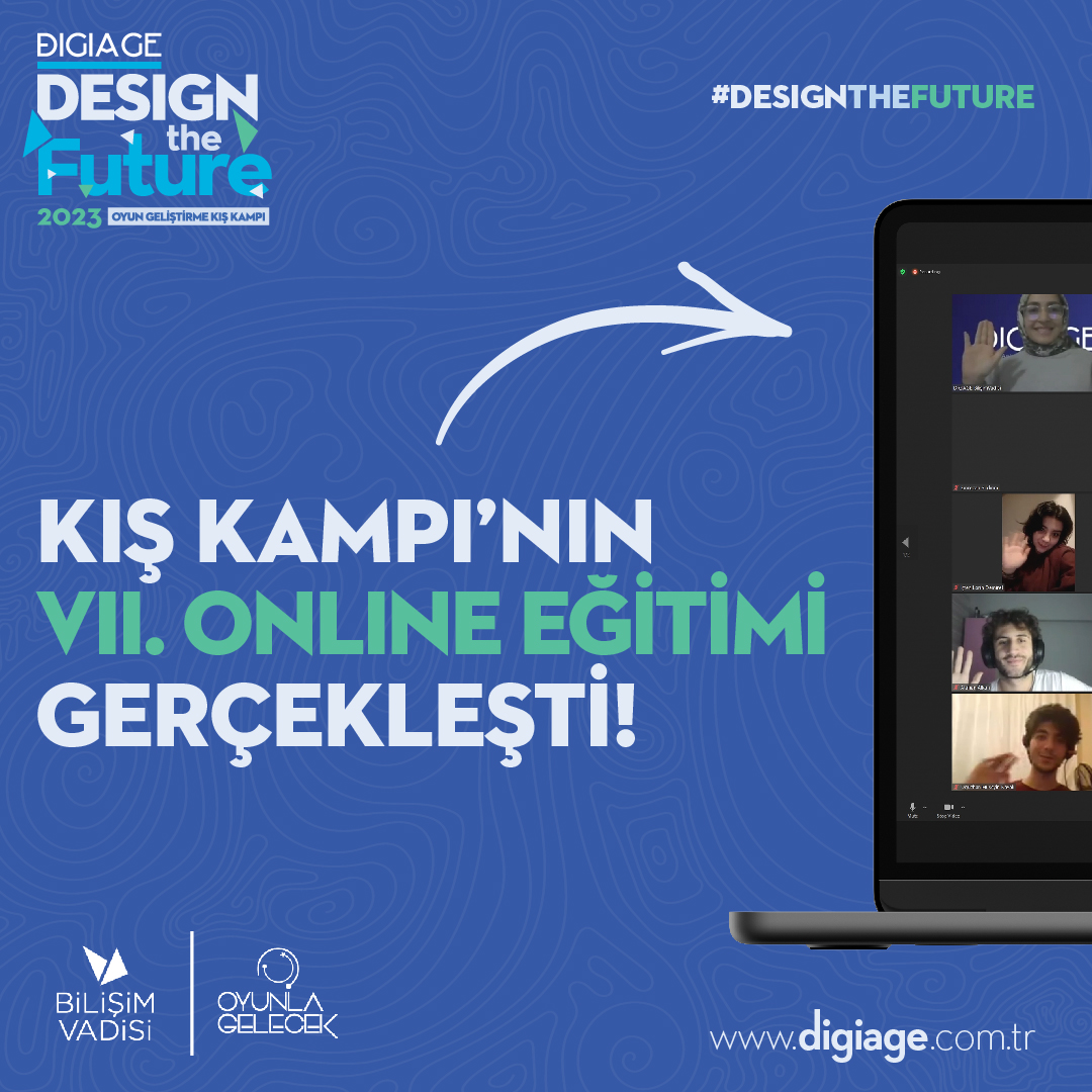 bvdigiage's tweet image. Kış Kampı’23 başvuru sürecimizin 5. aşaması olan Online Eğitimlerimizin yedincisini tamamladık 🚀 😊

#designthefuture #futuredesigner
