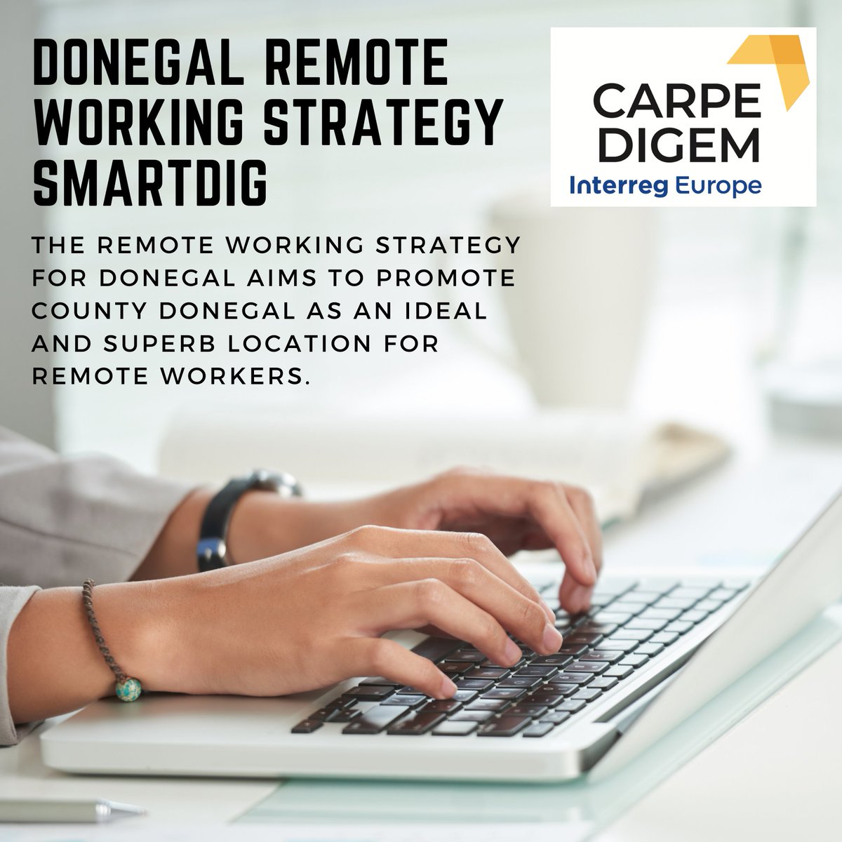 🤩Under the vision statement of “Donegal a superb location of choice for remote working”, the strategy is structured under 5 areas of intervention: 
👉 Workspaces
👉Promotion
👉Support
👉Talent
👉Infrastructure and connectivity
.
.
.
#carpedigem #carpe #new #news #goodpractise