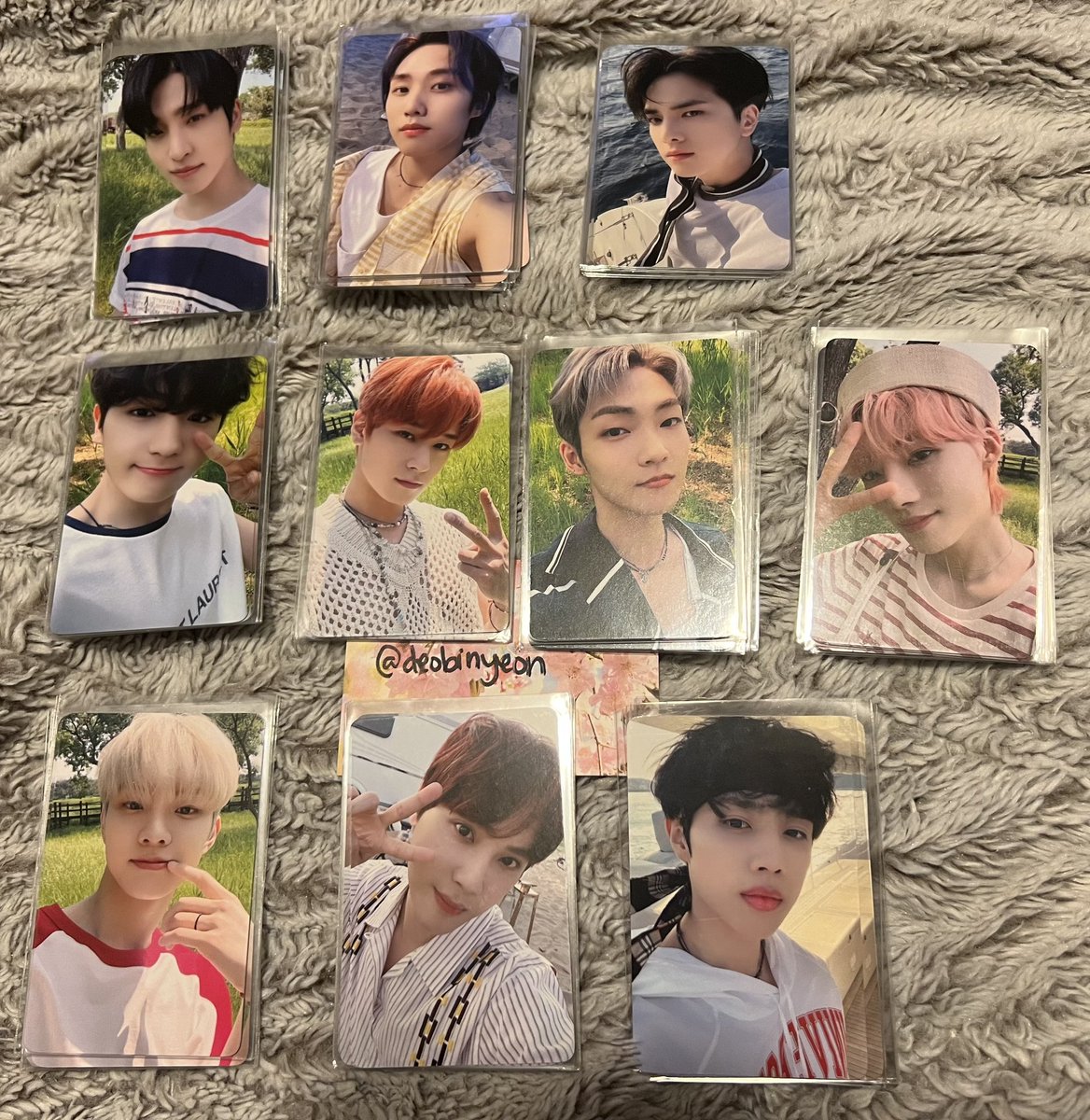 ✦ #wts: the boyz whisper pobs ☁️ $5 each +shipping ☁️ USA based, ww available ☁️ multiples of all pcs ☁️ dm + circle which pcs you want ☁️ freebies with each purchase 🫶 #THEBOYZ #더보이즈 #sangyeon #jacob #younghoon #hyunjae #juyeon #kevin #chanhee #changmin #haknyeon #sunwoo