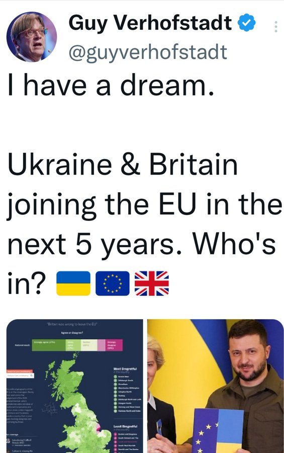 BrutusMaximusX's tweet photo. #GreaterGermany #UnitedStatesofEUROPE #GroรgermanischesReich #ViertesReich
#BrexitDay #Brexit4Ever #Brexit
They say UK Failing UK is Bad place to do Business or Work etc YET They want us back in their Club? https://t.co/T0lyhi98hw