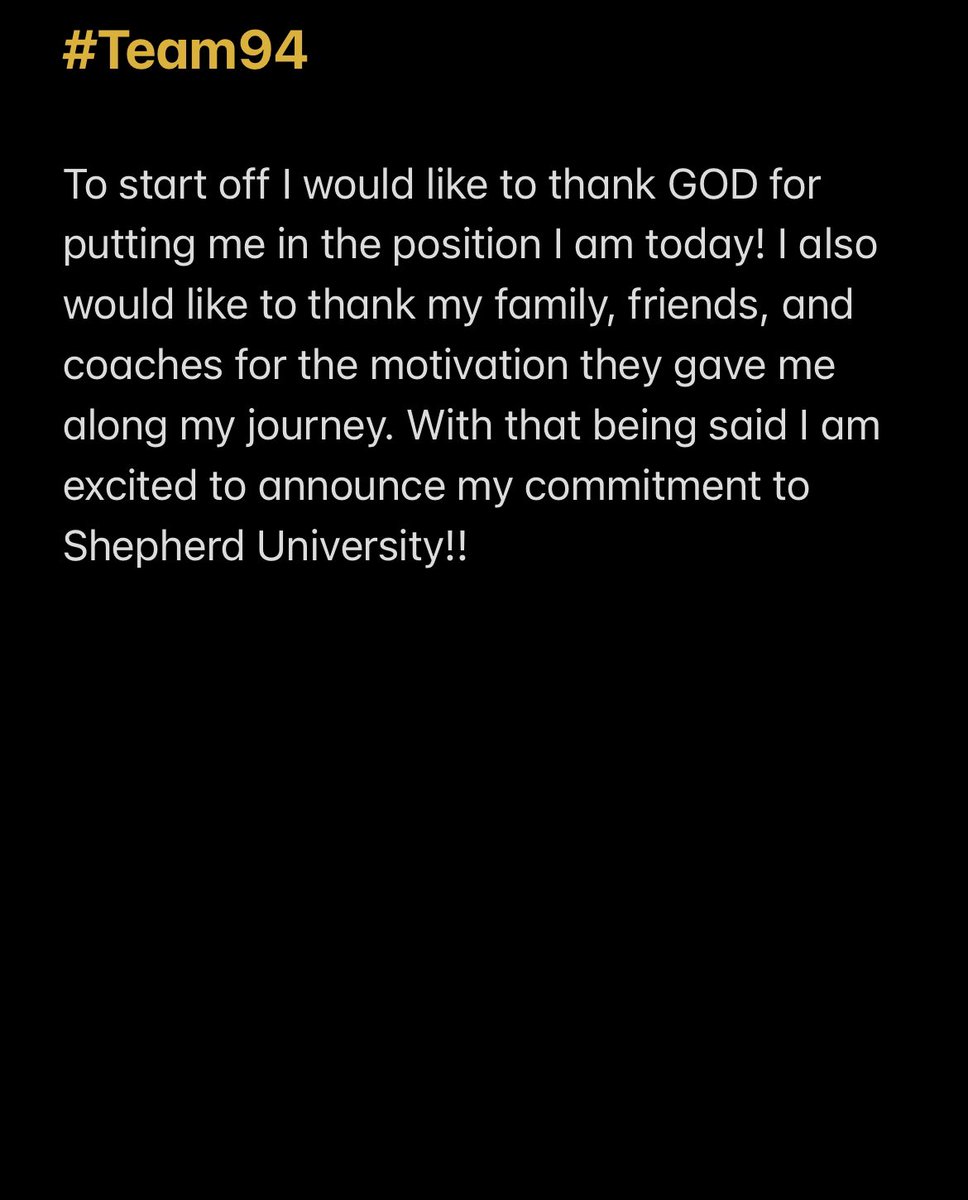 zayfritts's tweet photo. Next 4‼️🔒 @SURamsFootball  @CoachMcCook @CoachJKellar @CoachLukeWright @iampkvii @Jalepeno_13 @football_jhs #Team94 https://t.co/bMnvQPNhZU