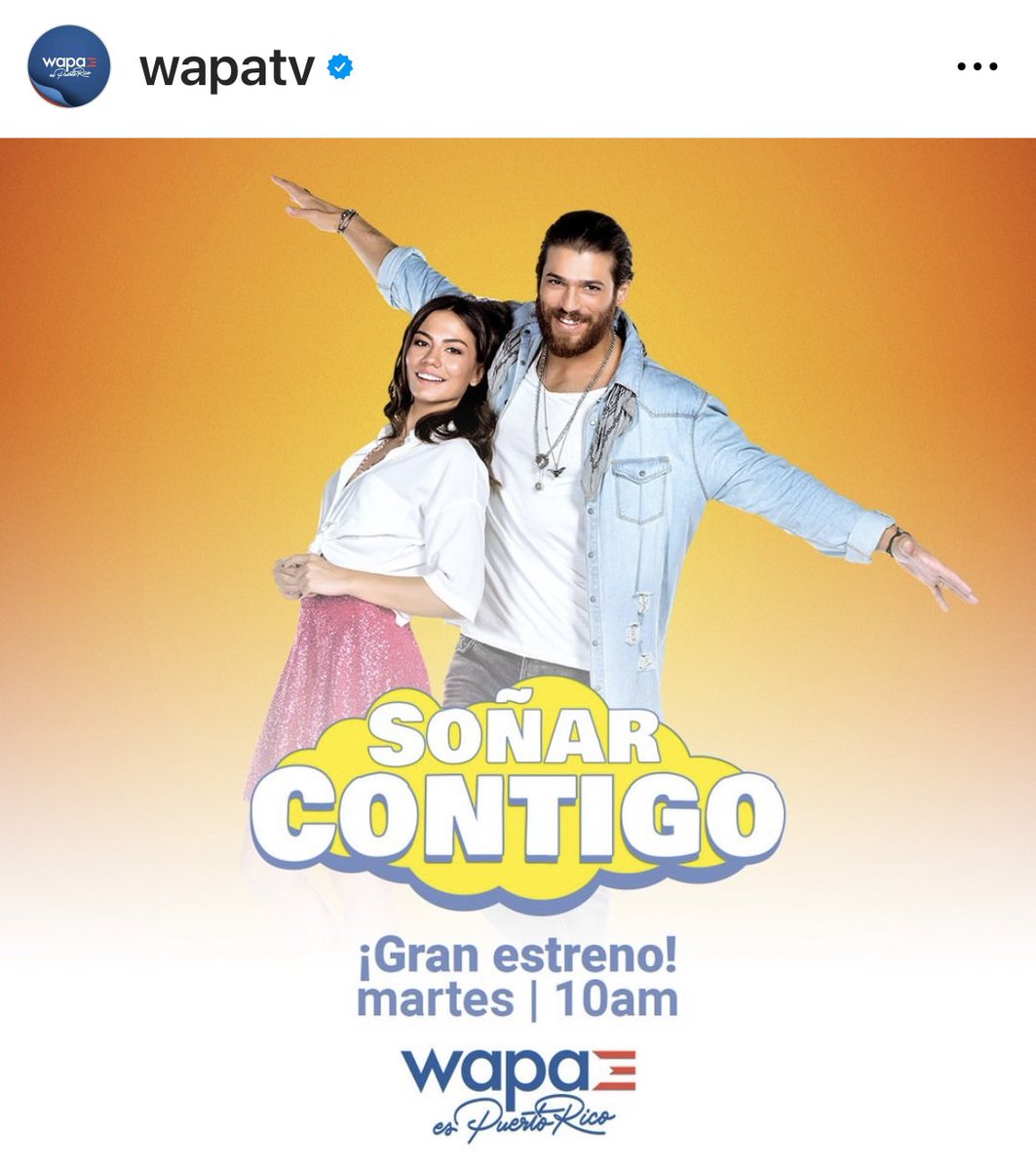 One hour away from the premiere of SoñarContigo (Erkenci Kus- Daydreamer) 
in Puerto Rico 🇵🇷 

Will you be here to celebrate? 

#CanYaman @WapaTV