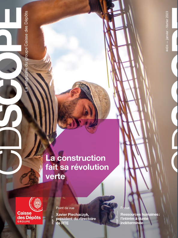 caissedesdepots's tweet photo. Vous connaissez le #CDscope, le magazine sur nos actions en faveur des territoires et des Français ? 📖
#EPL, interim interne, portraits, tout savoir de la #ConstructionVerte, le numéro de janvier / février va vous plaire ! 👉https://t.co/JSeaBMnZip https://t.co/a2L3RvFSg6