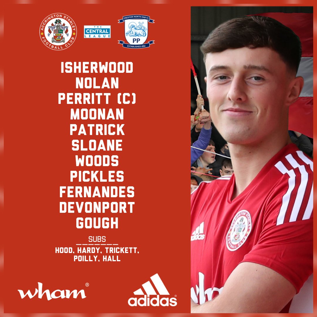 👥 𝙏𝙚𝙖𝙢 𝙉𝙚𝙬𝙨…

Here’s your #asfc Under-23s starting XI for this afternoon’s Central League fixture against <a href="/pnefc/">Preston North End FC</a>.