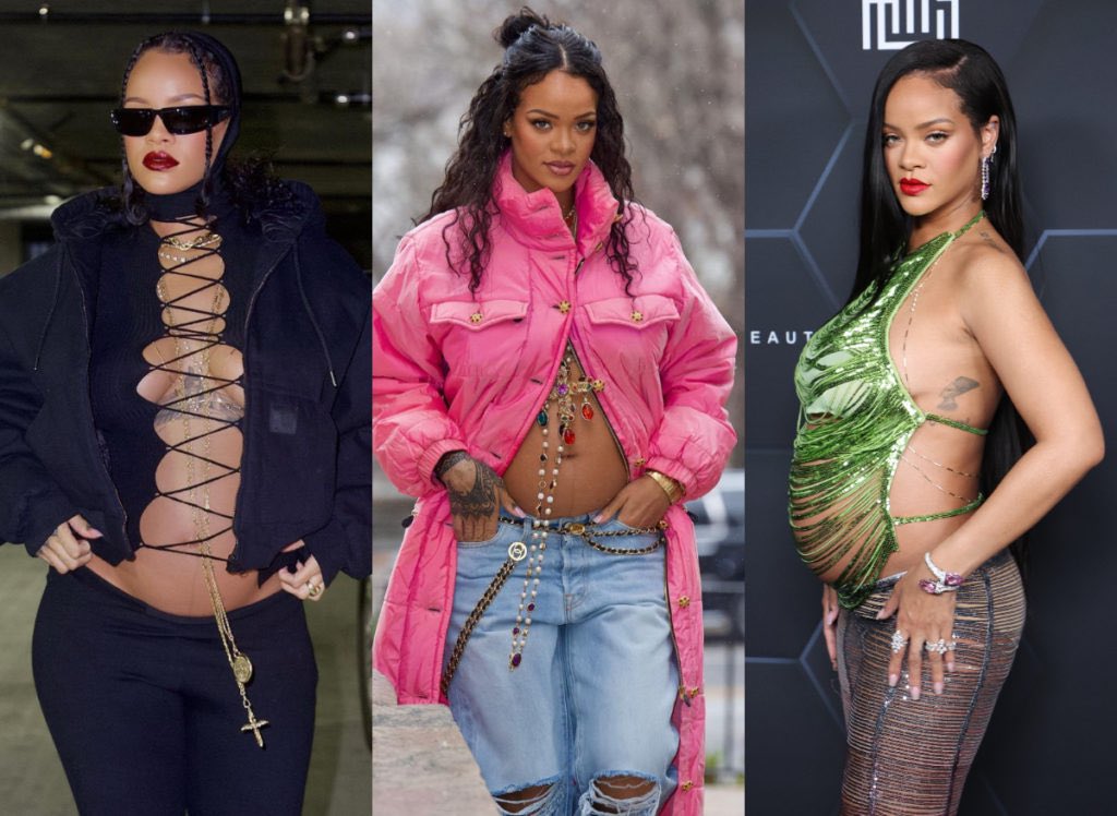 A year ago announced she was pregnant & Happy Birthday    