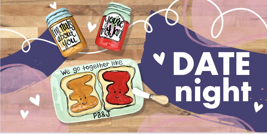 ColorMeMineScha's tweet image. February Fun at Color Me Mine! bit.ly/3XSqMvU