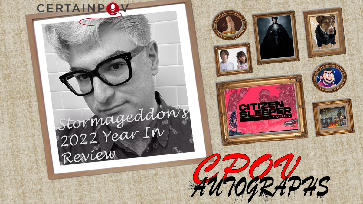 CPOVAutographs's tweet photo. Time for another year-end wrap up! @dj_stormageddon wraps up 2022 by sharing some of their favorite media, moments, and accomplishments. They also take some time to thank those that have made an impact on them and supported them over this past year. https://t.co/cb0JzzHJaY https://t.co/L3cALB3tIs
