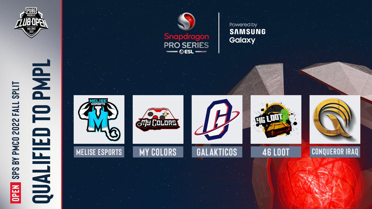 We've kept the eyes open for our SPS alumni teams at the PUBG MOBILE National Championship level, and we're excited to see 5 teams from Turkey and MENA regions come from our competitions all way to the #PMPL2023!

#SnapdragonProSeries