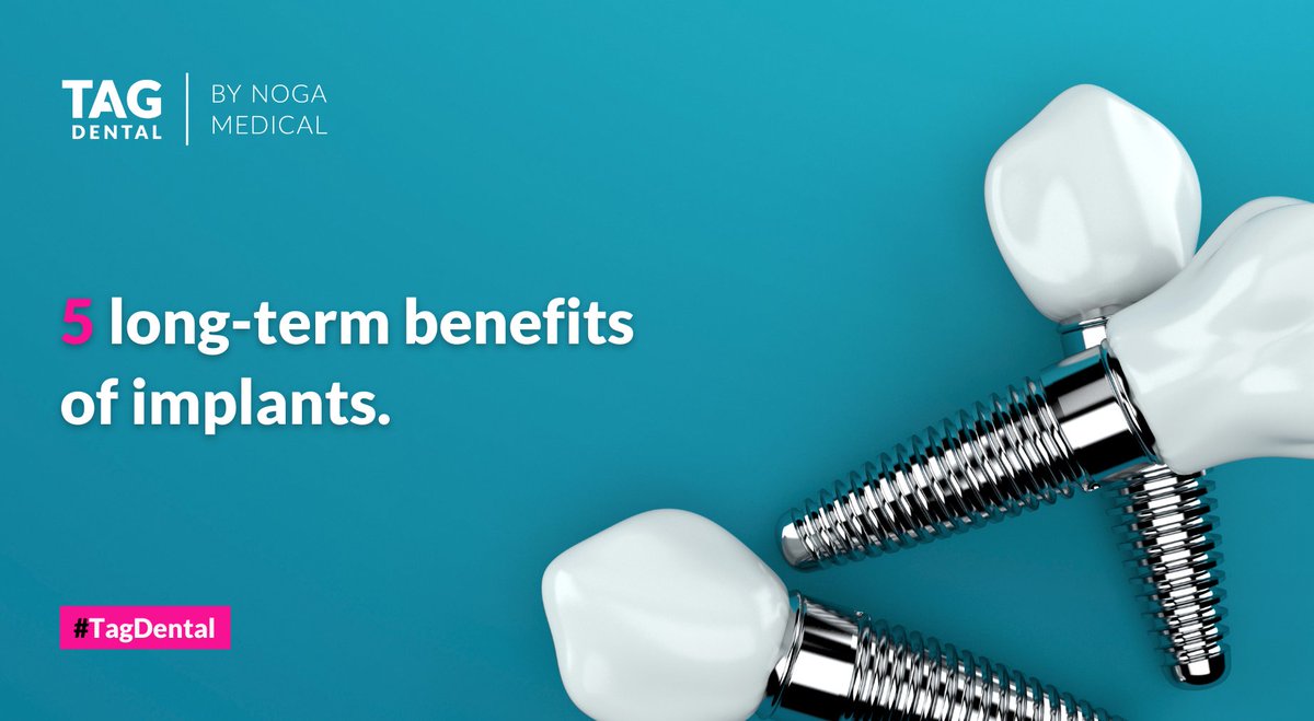 DentalTag's tweet photo. When it comes to damaged teeth, there are many treatment options, but one of them stands out the most. ☑ 

📃 Discover more on the long-term benefits of implants by reading the following article: https://t.co/y3BWRaXuMM

#TagDental
#NogaMed
#This_is_TagDental https://t.co/sxiA8HMNRh