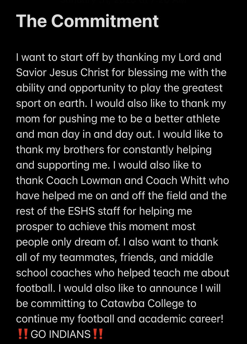 100% COMMITTED‼️ <a href="/tyhaines16/">Tyler Haines</a> <a href="/Coach_BCollins/">Brian Collins</a> <a href="/CoachWhitt72/">Steven Whitt</a> @Coach_LowmanES