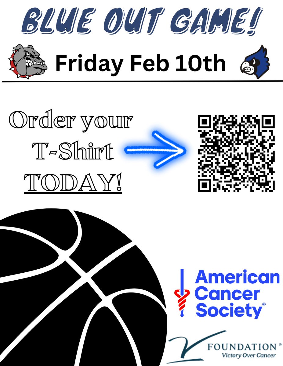 Last Day to order your Blue Out Game T-Shirts! 
docs.google.com/forms/d/e/1FAI… 

Support 2 incredible organizations &amp; one of our very own South High Families by Painting it BLUE for Cancer Awareness!