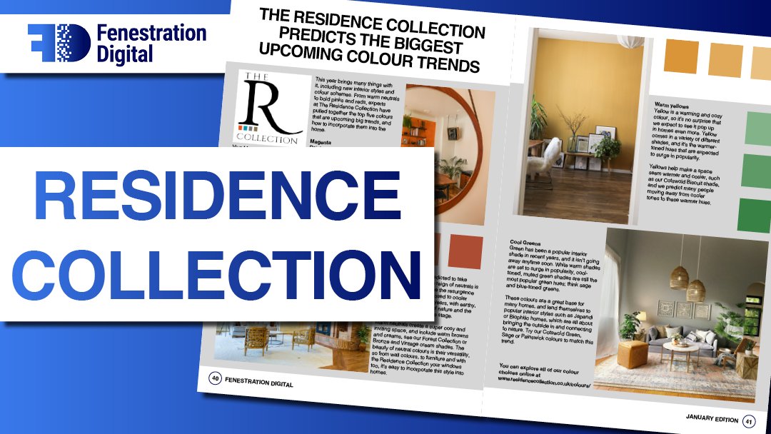FenDigital's tweet image. .@residence9 feature in our January magazine read their interesting article about trending colours here: issuu.com/fenestrationaw… #coolgreens #warmneutrals
