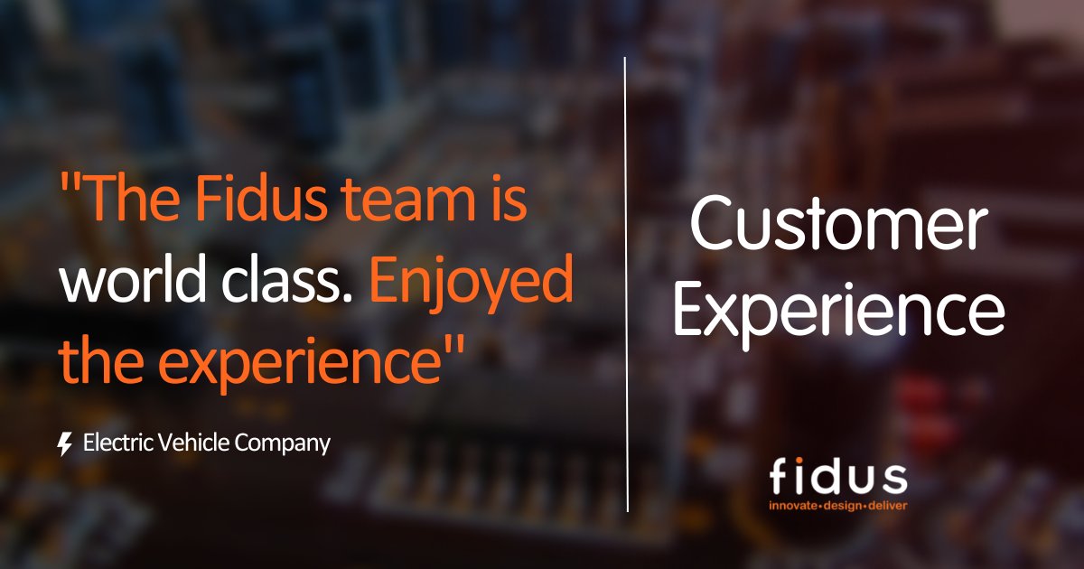 Thank you for sharing your experiences. We will continue to bring curiosity and our problem-solving skillset to every project so we can continue to turn complex challenges into well-designed solutions. 
#Fidus #FirstTimeRight #FidusTestimonial