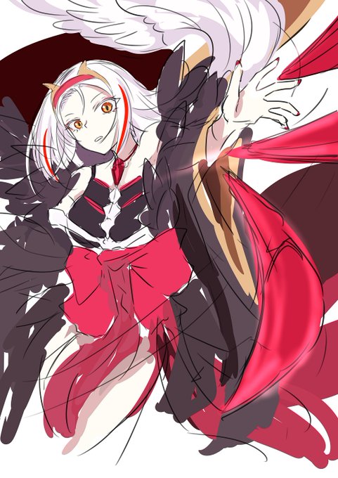 特技絵見ながららくがき 