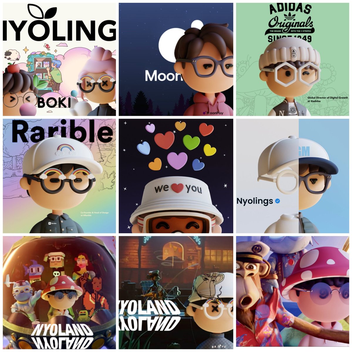 Bellerophontis2's tweet photo. Gm 😗
Let's start a @Nyolings connection 
I'm seeing a lot of new members and frens in NYOLAND
So...
IF YOU NYO YOU NYO 🍄
Whose Nyoling today???

#NFTs
#NFT #nftcommunity https://t.co/6lbqFnQgpN