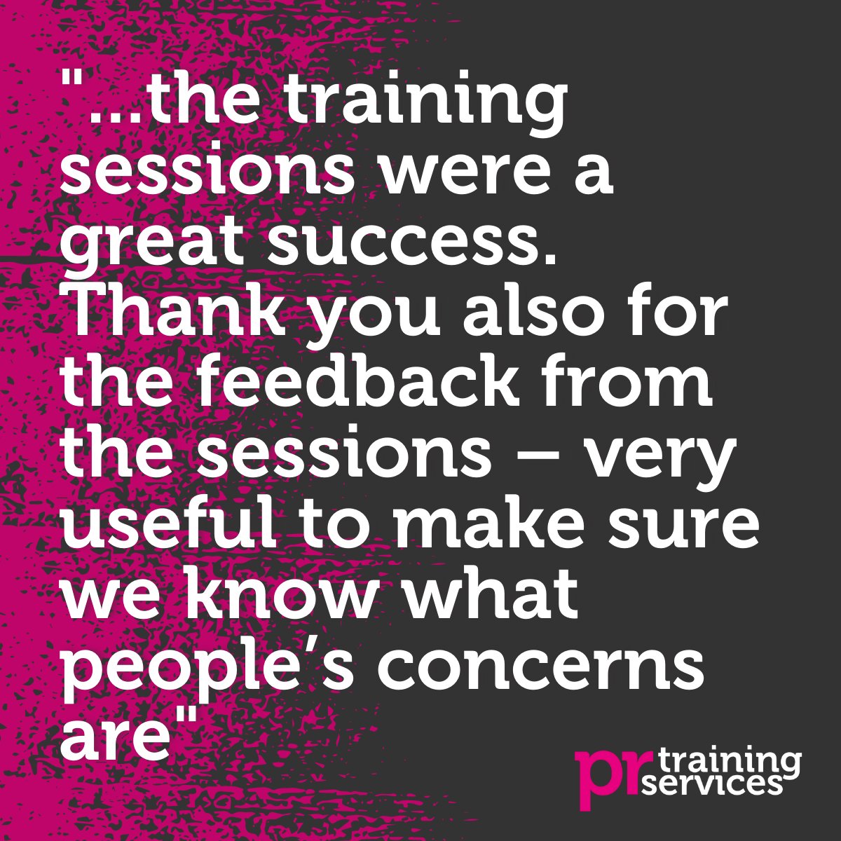 PRTrainingServ tweet picture